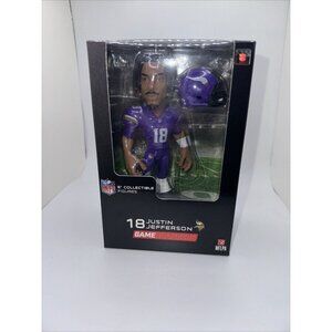 NFL Game Changers Series 4 Justin Jefferson #18 Vikings 6" Collectible Figure